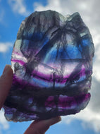 Rainbow Fluorite Slab #2