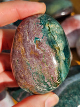 Load image into Gallery viewer, Ocean Jasper Palm Stone #8
