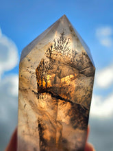 Load image into Gallery viewer, Dendritic Rose Quartz (with Golden Healer) Tower #2
