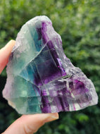 Rainbow Fluorite Slab #1