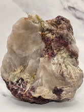 Load image into Gallery viewer, Large Raw Smokey Quartz with Watermelon Tourmaline, Lepidolite and Cleavelandite
