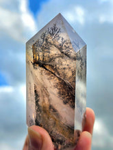 Load image into Gallery viewer, Dendritic Rose Quartz (with Golden Healer) Tower #2
