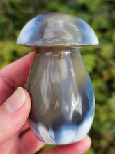 Load image into Gallery viewer, Orca Agate Mushroom
