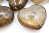 Smokey Quartz Mini-hearts